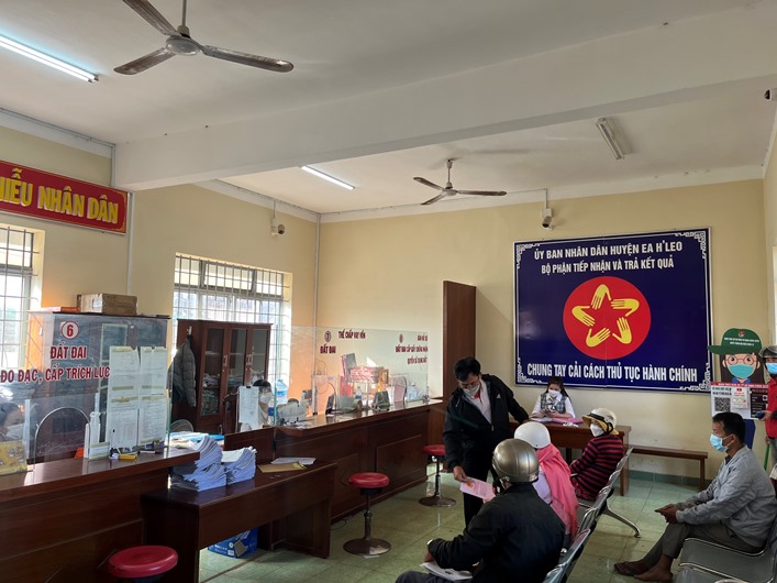 Ea H’leo cam kết thực hiện công tác cải cách hành chính năm 2022